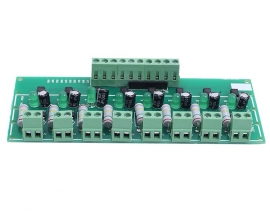 AC 110V 220V 8-Channel Optocoupler Isolation Module PNP High Level Output AC Testing Module Power Monitor