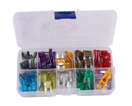 120pcs 10 Values Car Fuse 2A 3A 5A 7.5A 10A 15A 20A 25A 30A 35A Component Kit