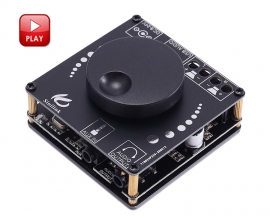 Wireless Bluetooth-compatible Audio Stereo Module APP Controller BLE5.0 20W+20W USB/AUX Digital Amplifier Module