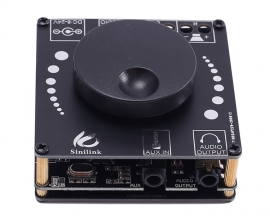 Wireless Bluetooth-compatible Audio Stereo Module APP Controller BLE5.0 20W+20W USB/AUX Digital Amplifier Module