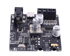 Wireless Bluetooth-compatible Audio Stereo Module APP Controller BLE5.0 50W+50W USB/AUX/PC Digital Amplifier Module