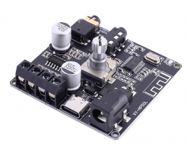 Wireless Bluetooth-compatible Audio Stereo Module APP Controller BLE5.0 50W+50W USB/AUX/PC Digital Amplifier Module