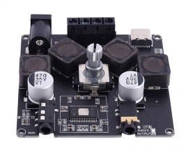 TPA3116D2 BLE5.0 50W+50W USB/AUX/PC Digital Amplifier Module Wireless Bluetooth-compatible HIFI Audio Stereo Module APP Controller