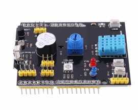 DHT11 Shield Multi-function Expansion Board LM35 Sensor Passive Buzzer Infrared Receiver