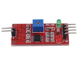 DC 3.3V 5V Raindrop Humidity Detection Sensor Module with 20cm 2P Dupont Line