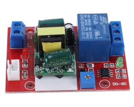 220V Raindrop Controller Relay Module Raindrop Sensor Module Leaf Surface Humidity Water Switch On