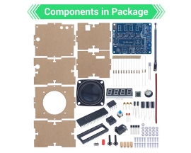 DC 4.5V-5.5V 87.0MHz-108.0MHz Wireless FM Radio Receiver DIY Kit for Soldering Learning Teaching