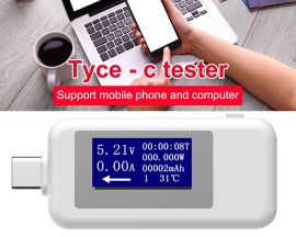 USB Voltage Current Meter DC 4V-30V 5.1A USB Charger Multi-Function Detector Voltmeter Ammeter