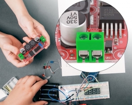 DC-DC Step-Down Power Supply 5A Voltage Stabilizing Module DC 5V-38V to DC 1.25V-32V Adjustable Voltage Converter