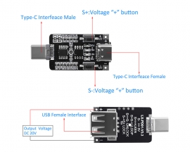 PD2.0/3.0 Secoy Trigger Motherboard Module 100W Output Voltage 9V/12V/15V/20V Adjustable for Power Supplies with PD Protocol