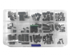 150pcs 23 Kinds IC Chip Operational Amplifier/Vibrator/PWM/Photocoupler/Timer LM324 LM358 NE555 LM393 LM339 NE5532