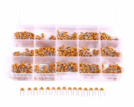 15 Values 10PF 50V-100NF Monolithic Capacitors 600pcs Component Kits