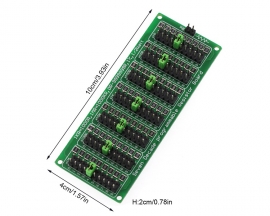 1R-999999R Programmable Resistance Board Seven Section 1R Precision Green Board