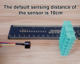 5V Infrared Ranging Sensor Human Body Distance Sensor Module Sensing Distance 0-10cm for Automatic Sensor Faucet