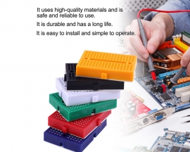SYB-170 170 Holes Breadboard 0.8mm Wire Aiameter Universal Board Solder-Free Test Circuit Board for Experimental Test