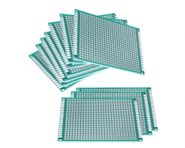 Double-Sided Universal Board Tinned Circuit Board 1.6mm High-Quality Fiberglass Board for Experiment