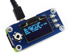 1.3 Inch OLED Expansion Board 3.3V Resolution 128x64 Support Raspberry Pi4 with SPI and I2C Interface