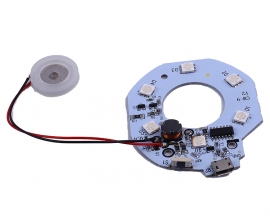 2PCS Atomizing Humidifier Module,5V USB Atomization Board,Humidifier Atomizing Sheet Circuit Drive PCB Circuit Board