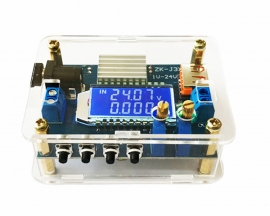 DC Step-down Module DC 5V-27V to DC 1V-24V Voltage Converter Buck Power Supply Module CVCC with LCD Display