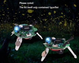 Photosensitive Mobile Robot Simulation Firefly Electronic DIY Kit