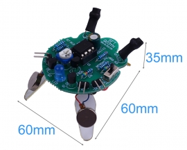 Photosensitive Mobile Robot Simulation Firefly Electronic DIY Kit