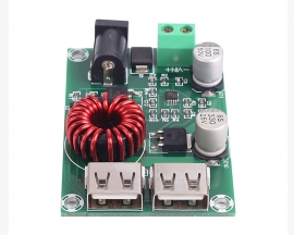 Dual USB Output Step-Down Module, 5V 6A Voltage Regulator Module, Dual 5V 3A Rechargeable Micro Charging Board