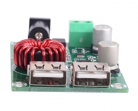 Dual USB Output Step-Down Module, 5V 6A Voltage Regulator Module, Dual 5V 3A Rechargeable Micro Charging Board