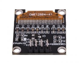 0.96 Inch Blue OLED Display Module Support IIC Communication 51 Single Chip Microcomputer 128*64 Resolution