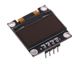 0.96 Inch Blue OLED Display Module Support IIC Communication 51 Single Chip Microcomputer 128*64 Resolution