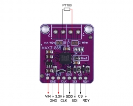 MAX31865 Resistance Temperature Detector RTD Sensitivity Thermistor to Digital Output Converter PT100 to PT1000