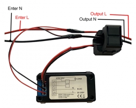 AC Voltmeter Ammeter AC 50-300V 100A Digital Voltage Measuring Instrument LCD Display