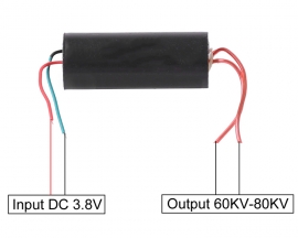 80KV Inverter Low Voltage Boost Voltage Module High Voltage Module Transformer