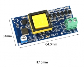 Boost Converter Module DC Continuously Adjustable Voltage Converter 5V-300V/400V/900V/1200V Boost Power Supply Module