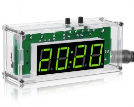 DC 5V 4-Digit Digital Electronic Clock DIY Kit Tempreature Date Time Display Module Alarm Clock Soldering Kits