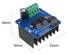 High-Power Motor Drive Module BTS7960 43A Driver Chip Current Limit Control Semiconductor Refrigeration Drive