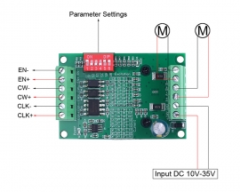 TB6560 TB6600 3A DC 10V-35V Stepper Motor Driver Module