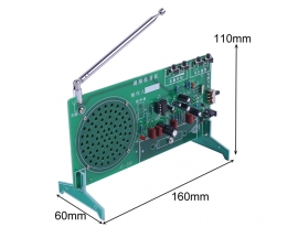 DIY Kit RDA5807 FM Radio Receiver 87MHz-108MHz