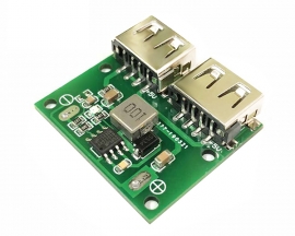 5PCS 2-Port USB DC-DC Step Down Charging Module 3A  Dual USB Output Regulated Charging Board