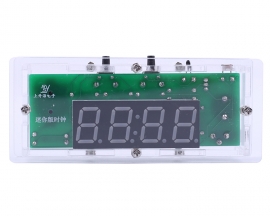 DIY Kit 4Bit Digital Electronic Clock Temperature Display Alarm Clock Soldering Kits