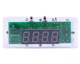 DIY Kit 4Bit Digital Electronic Clock Temperature Display Alarm Clock Soldering Kits