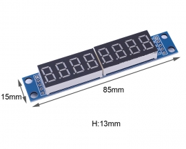 DC 3.3V 5V MAX7219 Digital Tube 8-Digit 0.36 Inch Red LED Display Module