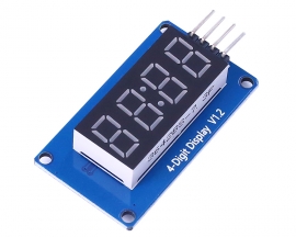 0.36 Inch 4-Digit LED Digital Tube Display Module DC 3.3V-5.5V 4Bits Adjustable Brightness LED Display Board