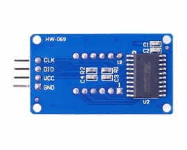 0.36 Inch 4-Digit LED Digital Tube Display Module DC 3.3V-5.5V 4Bits Adjustable Brightness LED Display Board