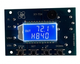 High Temperature Temperature Controller K-type Thermocouple -99~999C LCD Display 10A Relay Switch Controller