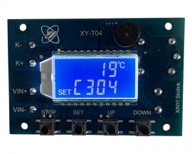 High Temperature Temperature Controller K-type Thermocouple -99~999C LCD Display 10A Relay Switch Controller