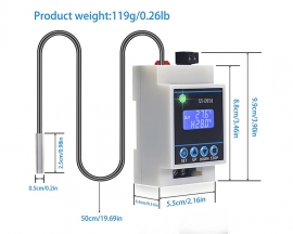 DC 6V-30V 30A NTC Temperature Controller with NTC 10K Sensor