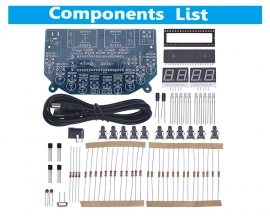 DIY Electronic Whack-a-Mole Game Kit Reaction Speed Tester DIY Soldering Practice Kits Toy Gifts for Teens