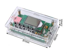 DIY Kit 76-108MHz Wireless FM Radio Receiver LCD Display FM Radio Soldering Kits with 5W 8ohm Speaker