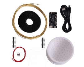 DIY RGB 3D LED Ball Light Kit WS2812B Colorful LED Flashing Sphere Soldering Kits for Welding Practice Project