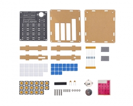 DIY Calculator Soldering Kit MCU Calculator Digital Tube Display with Acrylic Case